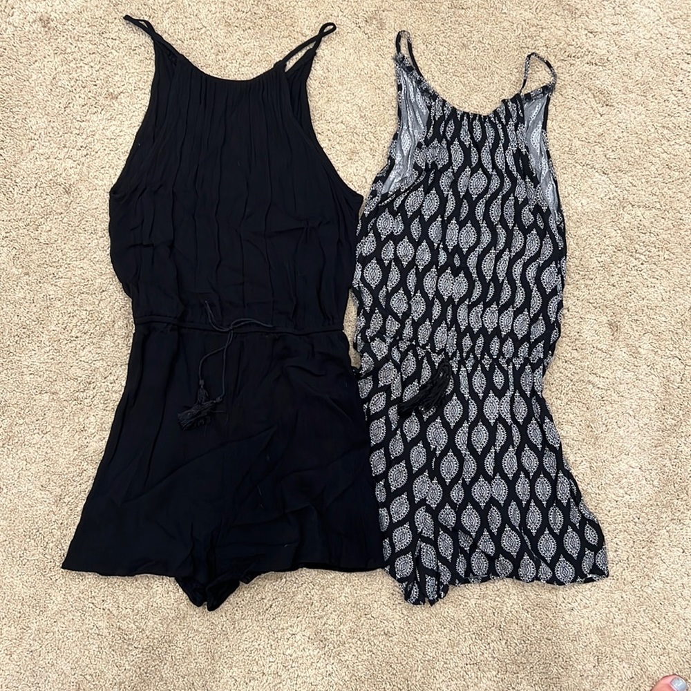 Rompers (2) size M